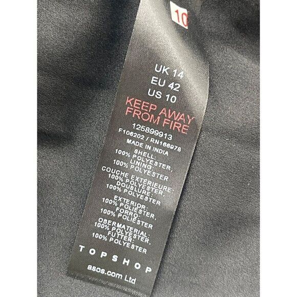 TOPSHOP FLORAL WRAP STRAPPY MINI DRESS IN MULTI, Black/Multi - Picture 10 of 12